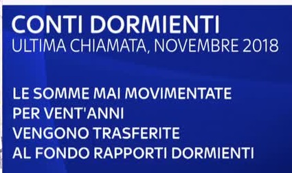 Conti Dormienti: il MEF ricorda l’inizio della prescrizione da novembre 2018 e invita alla consultazione della banca dati Consap