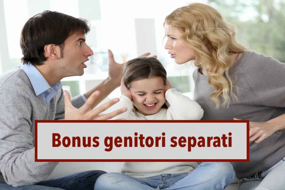 Bonus genitori separati o divorziati
